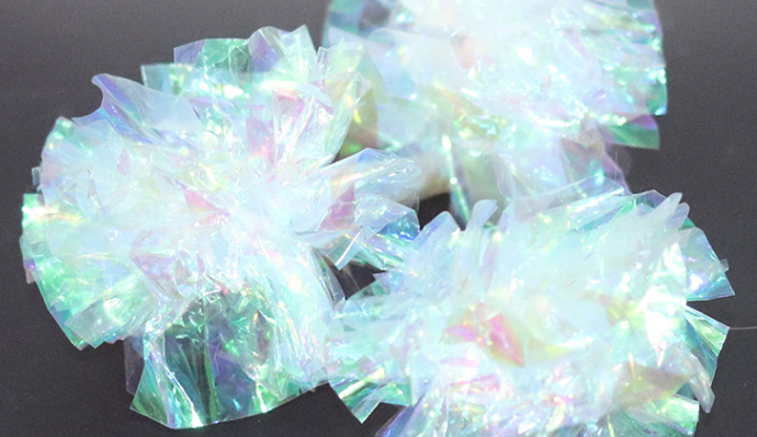 AG:Cat Toy Colorful Crinkle Paper Ball