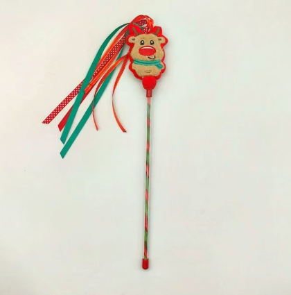AG:Christmas - themed Cat Teaser Wands