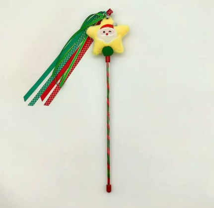 AG:Christmas - themed Cat Teaser Wands